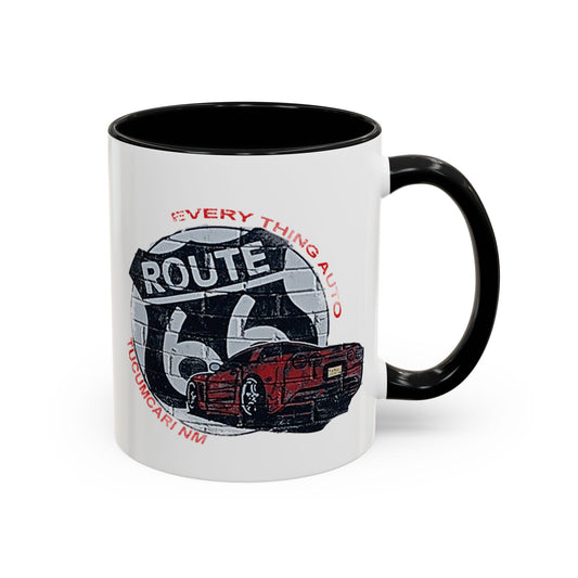 Coffee Mug - Route 66 Tucumcari NM Logo