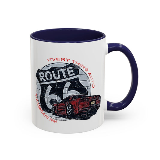 Coffee Mug - Route 66 Tucumcari NM Logo