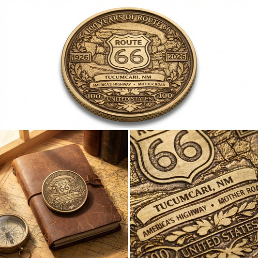 Commerative Route 66 Coin,